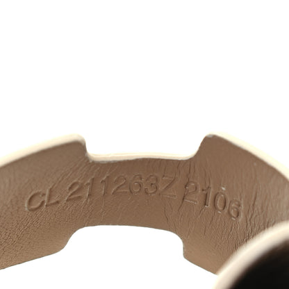 Hermes Calfskin Calya Mules 37 Hetre 8 of 8