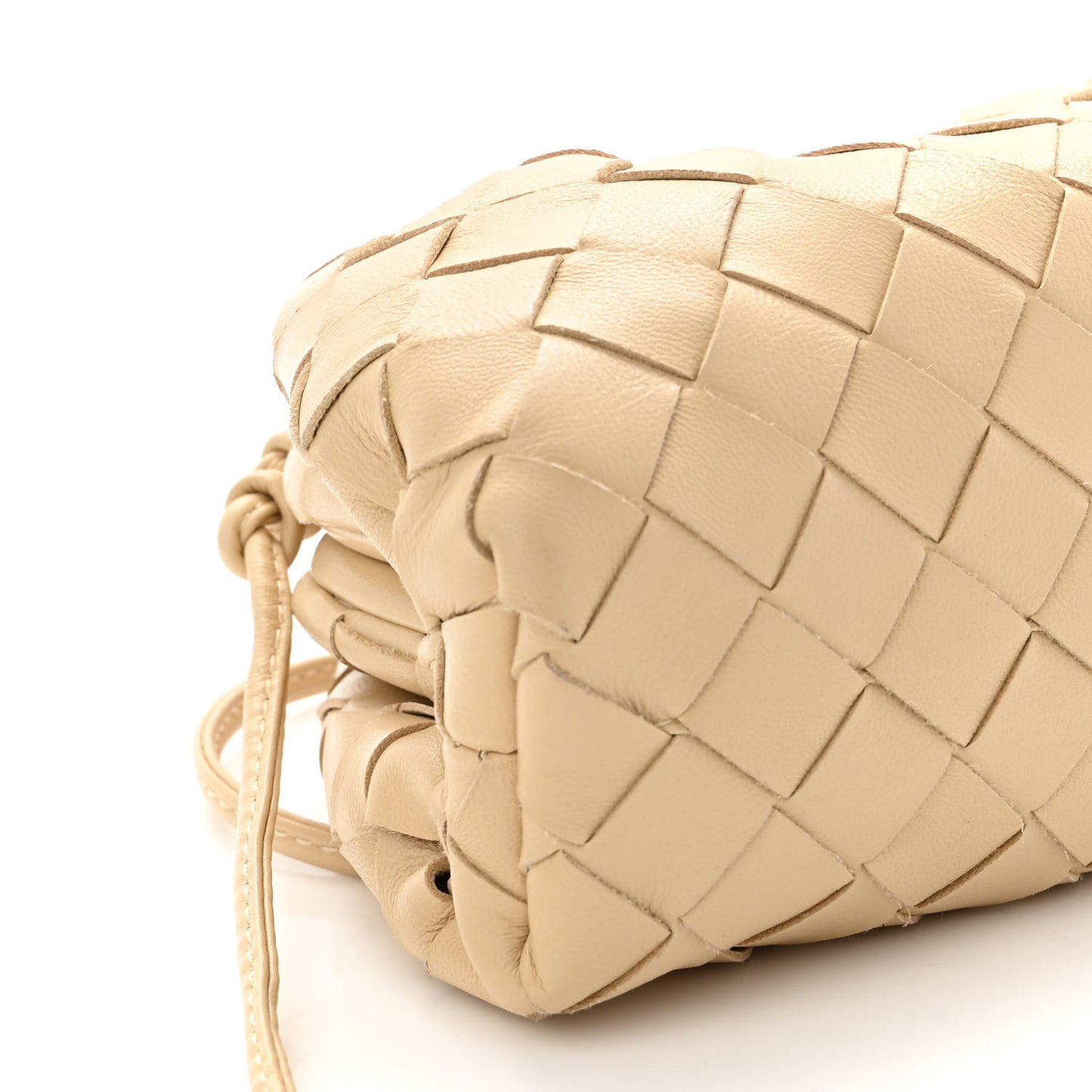 Nappa Intrecciato The Mini Pouch Porridge