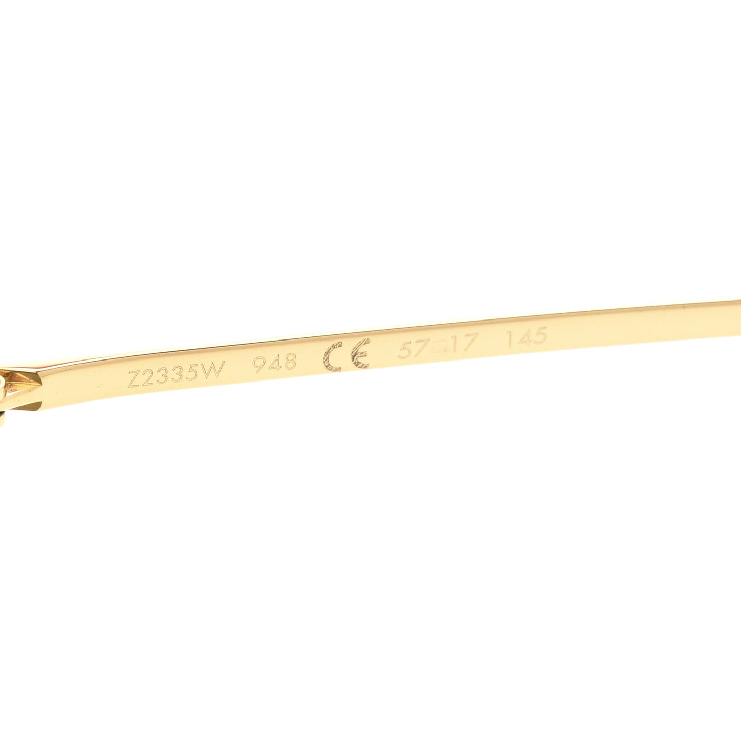 Metal LV Boarding Sunglasses Z2335W Gold