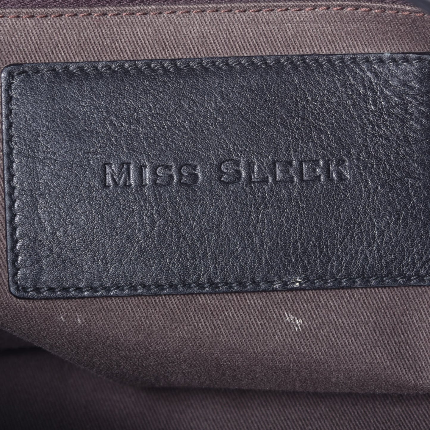 Deerskin Pocket Tote Black