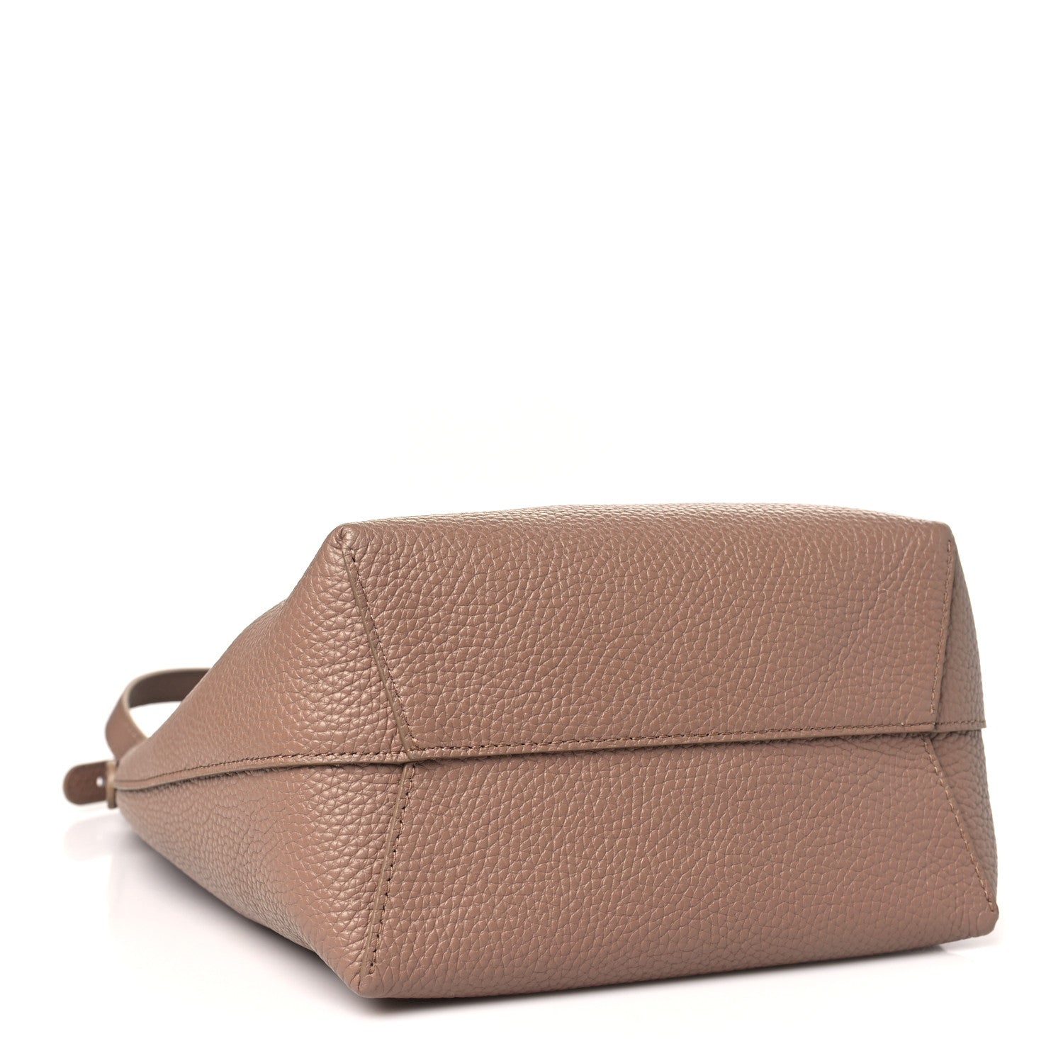 Mansur Gavriel Pebbled Calfskin Soft Mini Bucket Bag Biscotto 4 of 9
