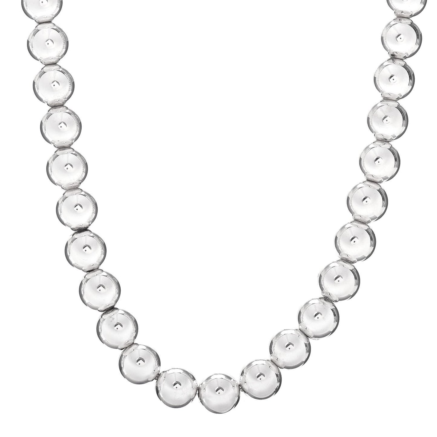 Sterling Silver 10mm HardWear Ball Necklace