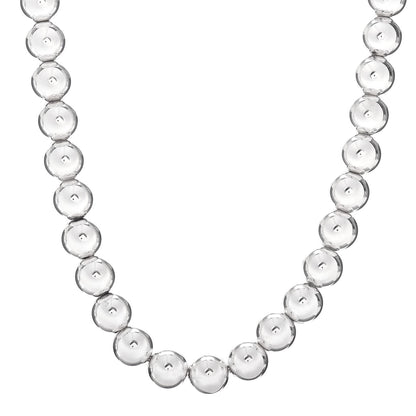 Tiffany Sterling Silver 10mm HardWear Ball Necklace 1 of 4