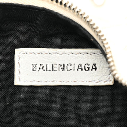 Balenciaga Agneau Arena Le Cagole Shoulder Bag XS Optic White 6 of 14