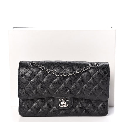 Chanel Caviar Quilted Medium Double Flap Black 11 of 11