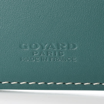 Goyard Goyardine Passport Wallet Green 6 of 6