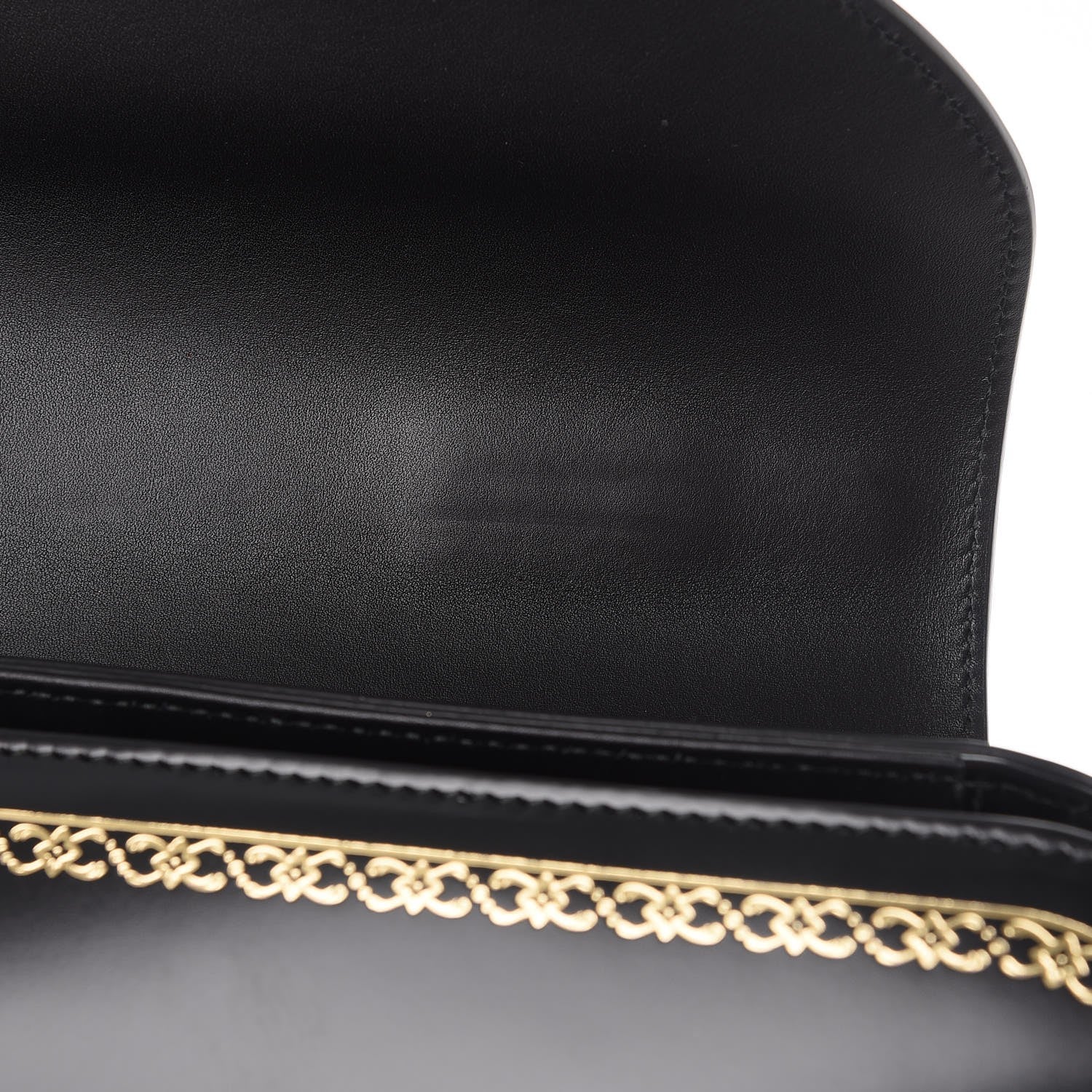 Gucci Calfskin Bamboo Medium Thiara Top Handle Bag Black 9 of 12