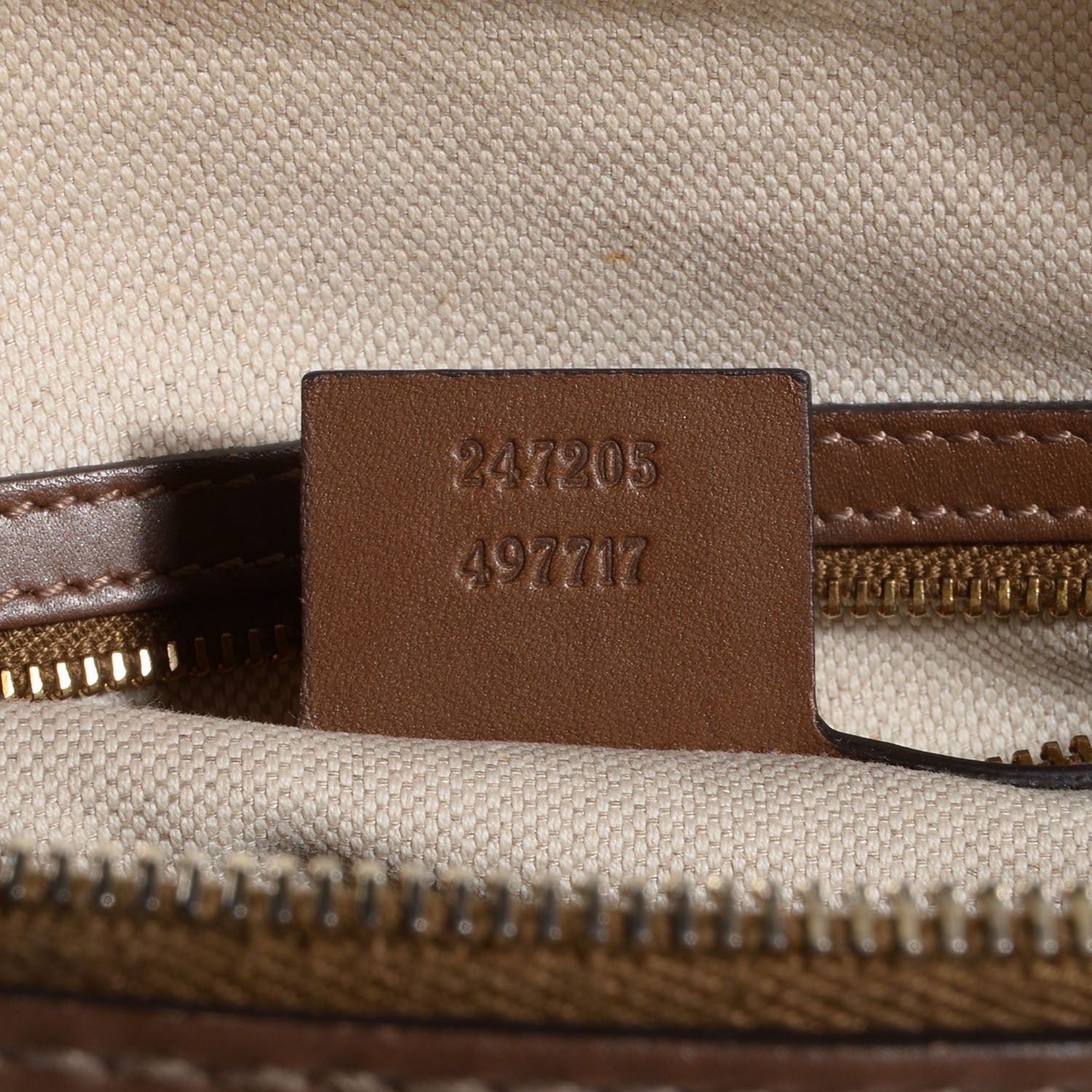 Gucci Nubuck Vintage Web Medium Boston Beige 7 of 7