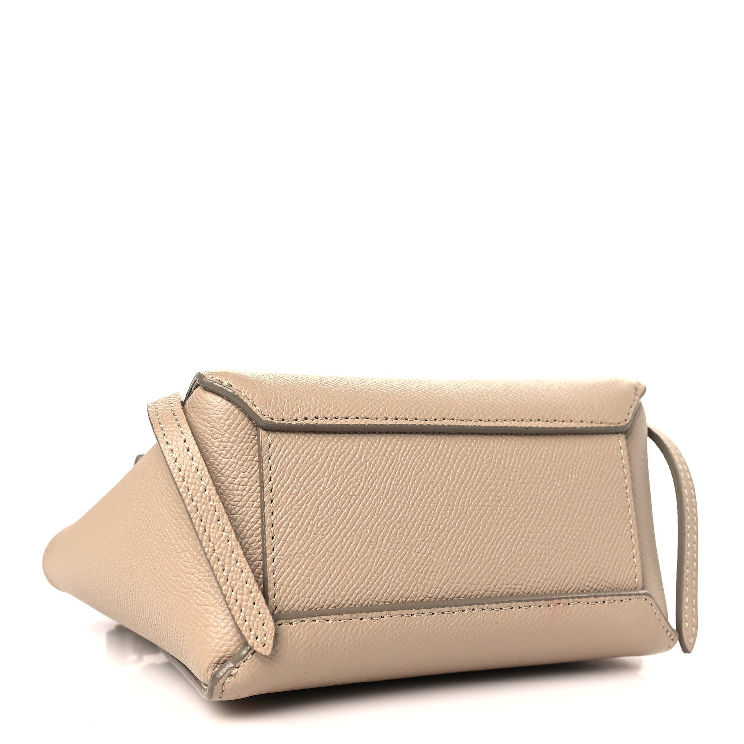 Celine Grained Calfskin Pico Belt Bag Light Taupe 4 of 9