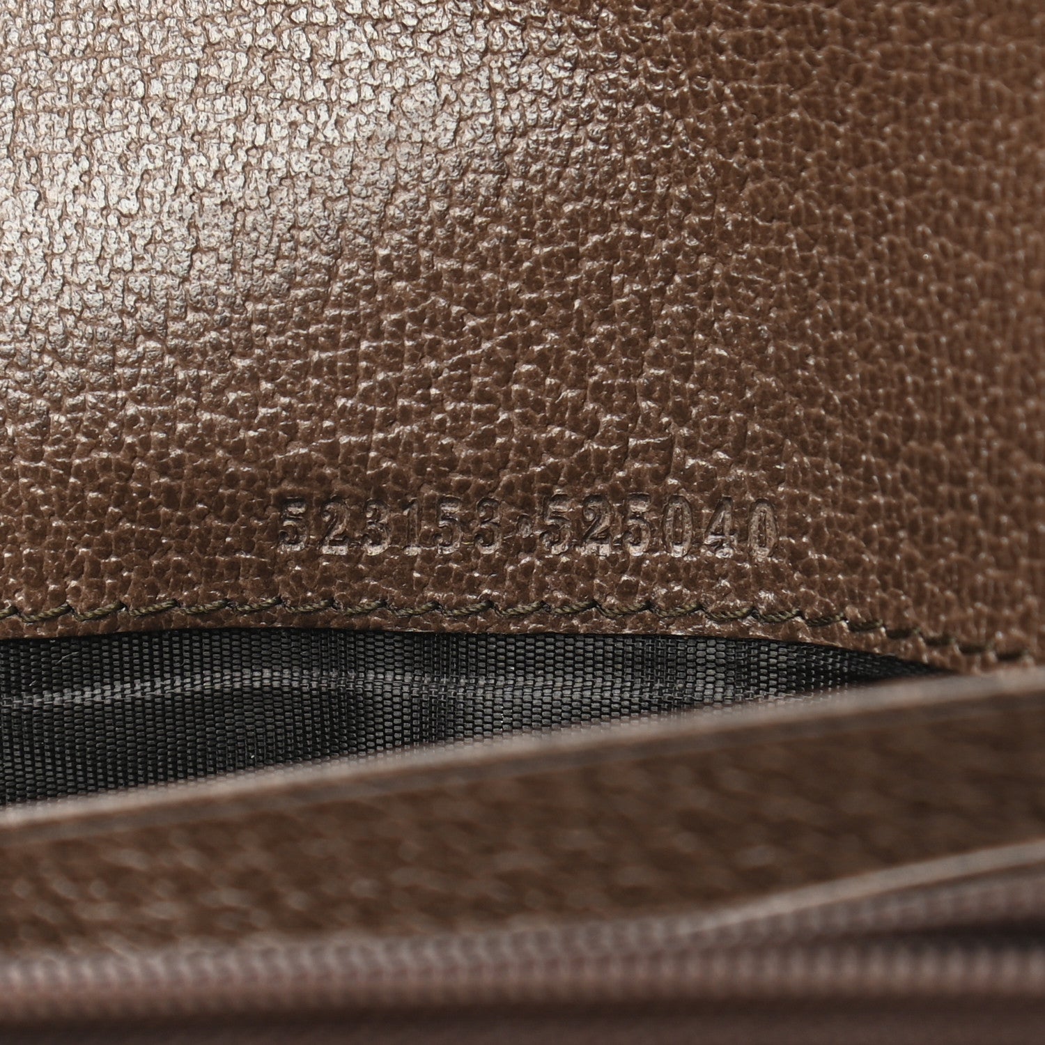 Gucci GG Supreme Monogram Web Ophidia Continental Wallet Brown 7 of 8