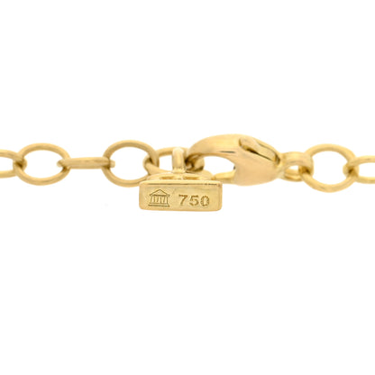 Temple St. Clair 18K Yellow Gold Extra Small Chain Necklace 18" 5 of 5