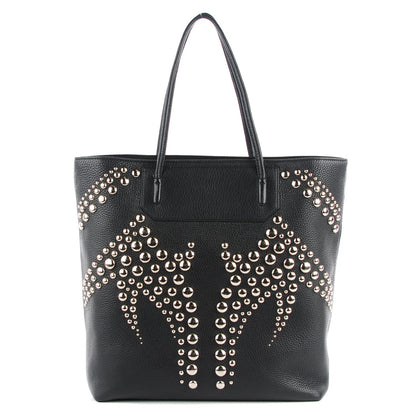 Alexander Wang Pebbled Calfskin Studded Prisma Tote Black 1 of 7