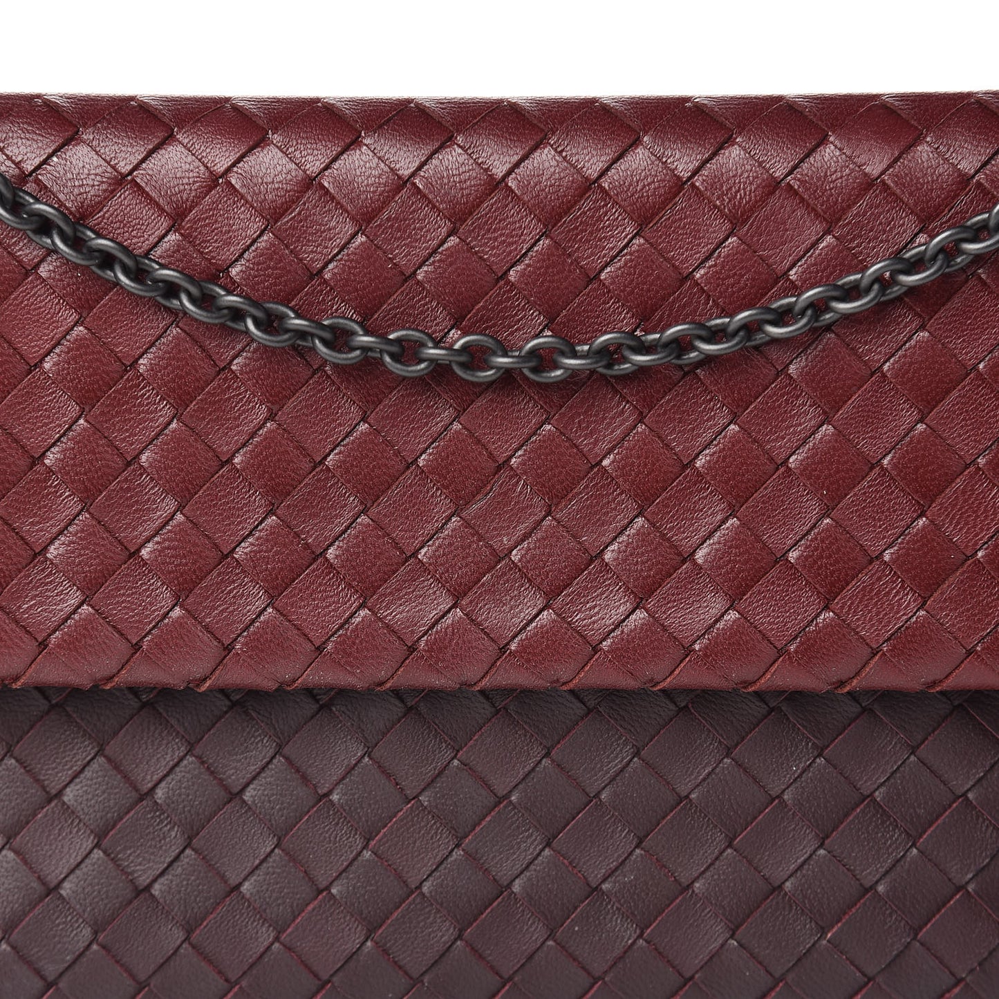 Nappa Intrecciato Wallet Bag Gigolo Red
