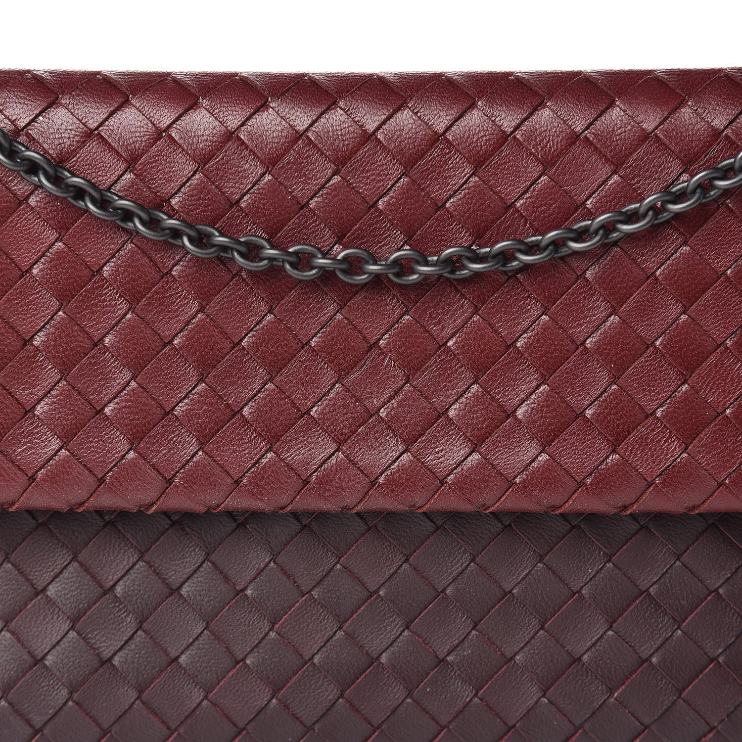 Bottega Veneta Nappa Intrecciato Wallet Bag Gigolo Red 7 of 10