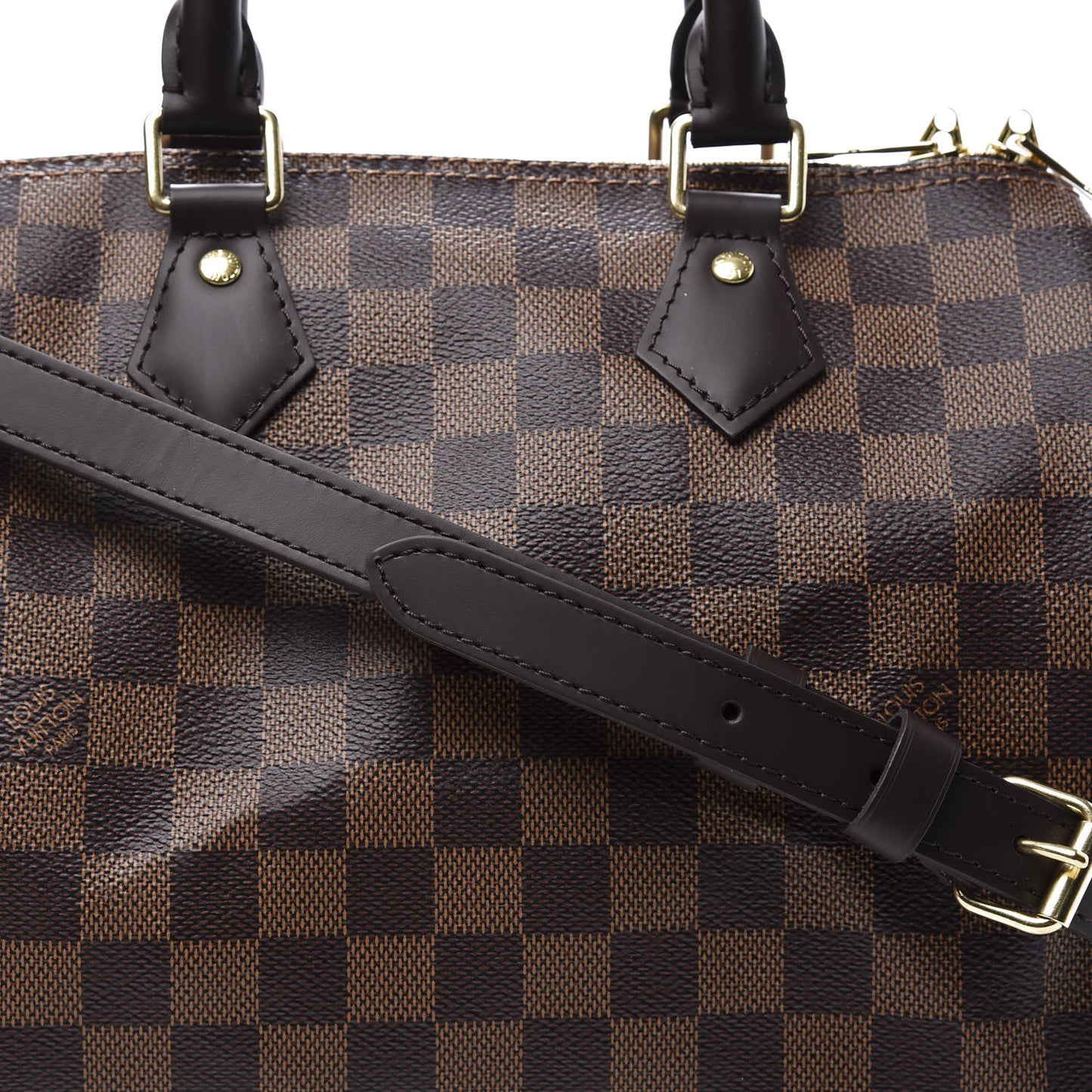 Damier Ebene Speedy Bandouliere 25