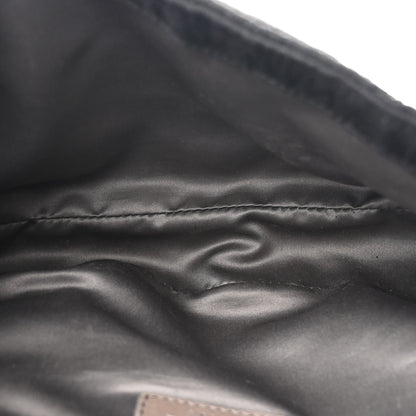 Chanel Coated Canvas Quilted Le Marais Flap Black 5 of 11