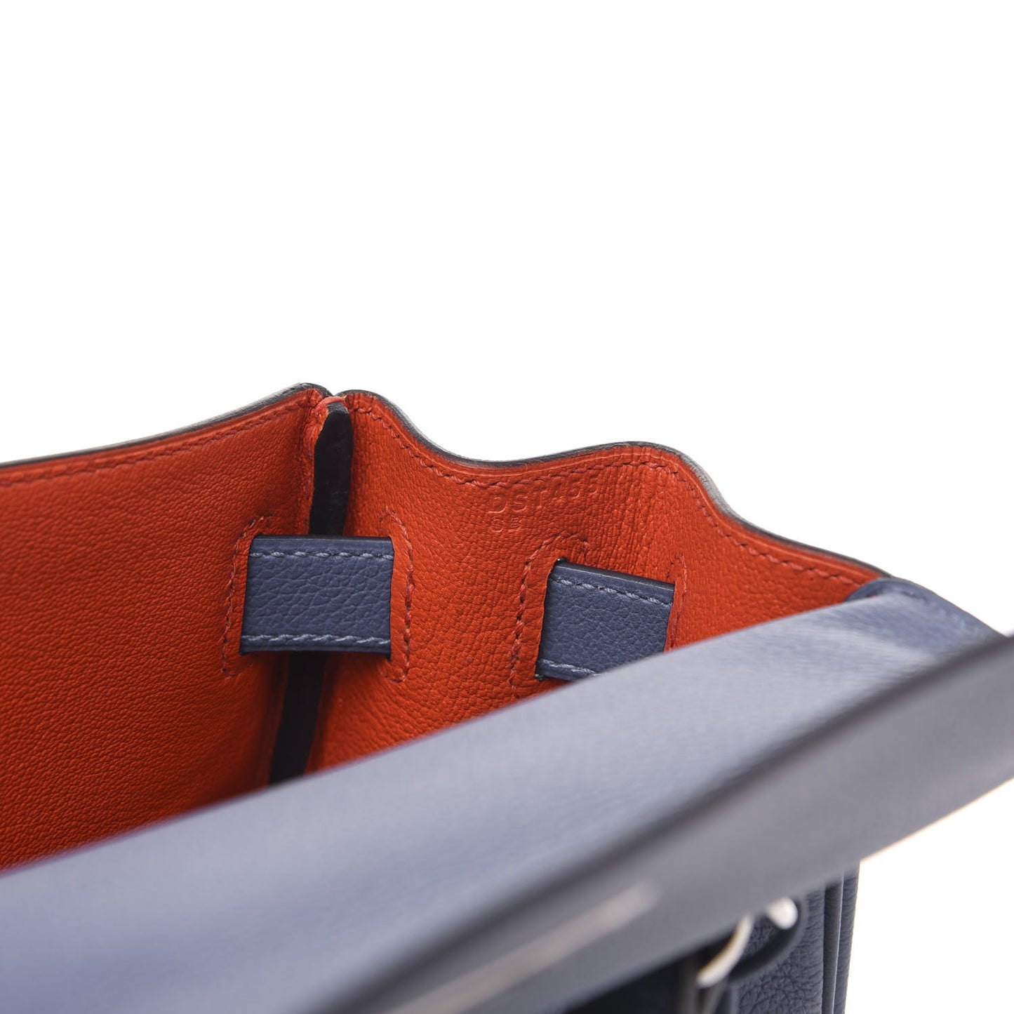 Evercolor Verso Kelly Retourne 28 Bleu Brighton Orange Poppy