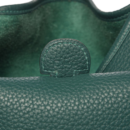 Hermes Taurillon Clemence Evelyne III GM Malachite Bleu Izmir 7 of 11