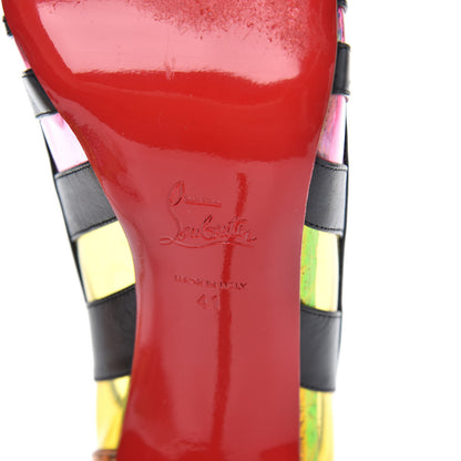 Christian Louboutin Patent Kid PVC Bandy 100 Pumps 41 Multicolor 7 of 10