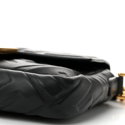 Fendi Nappa FF 1974 Embossed Mini Baguette Black 10 of 10