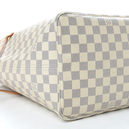 Louis Vuitton Damier Azur Neo Neverfull GM Rose Ballerine 11 of 14