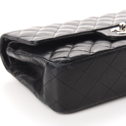 Chanel Lambskin Quilted Medium Double Flap Black 6 of 12