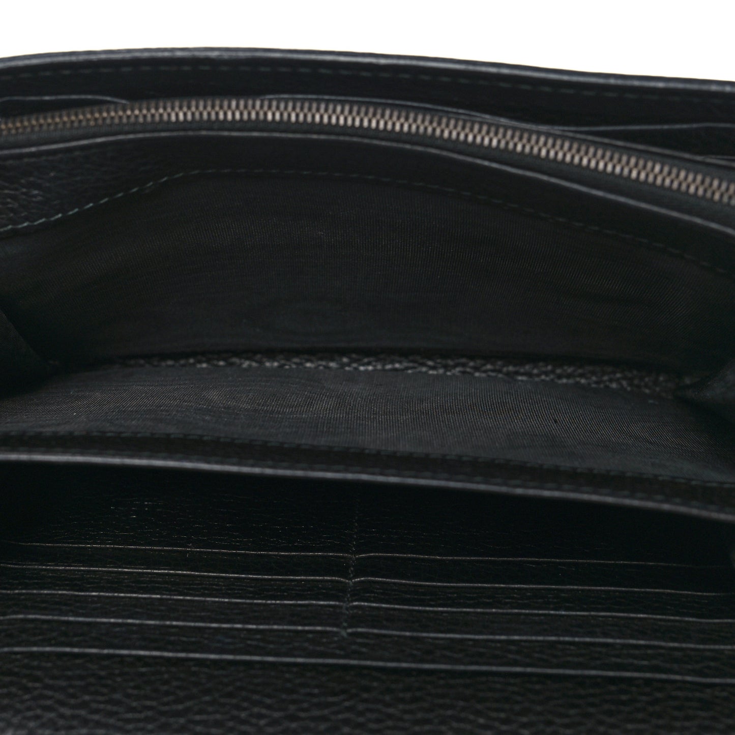 Calfskin GG Marmont Chain Wallet Black