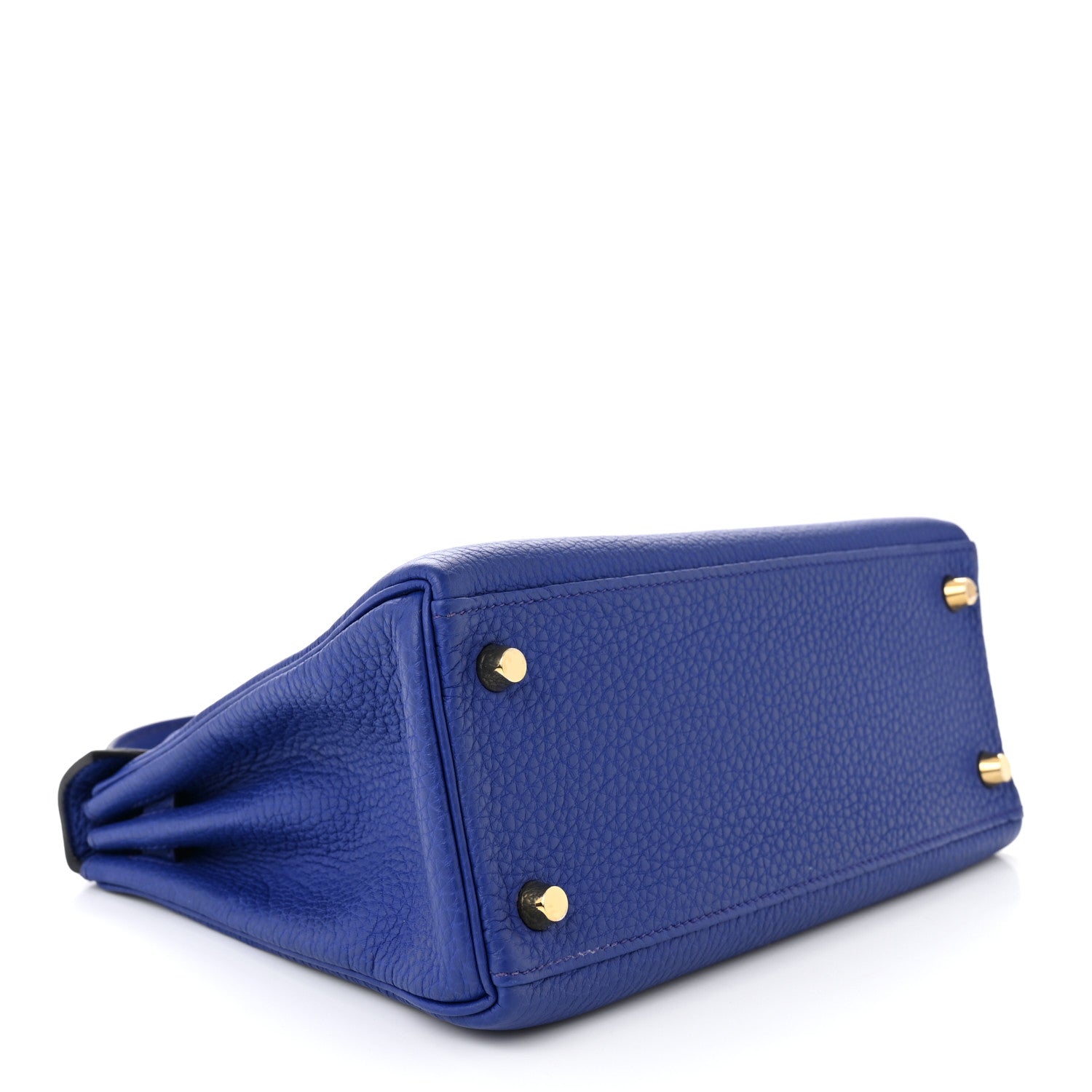 Hermes Togo Kelly Retourne 25 Bleu Royal 4 of 11