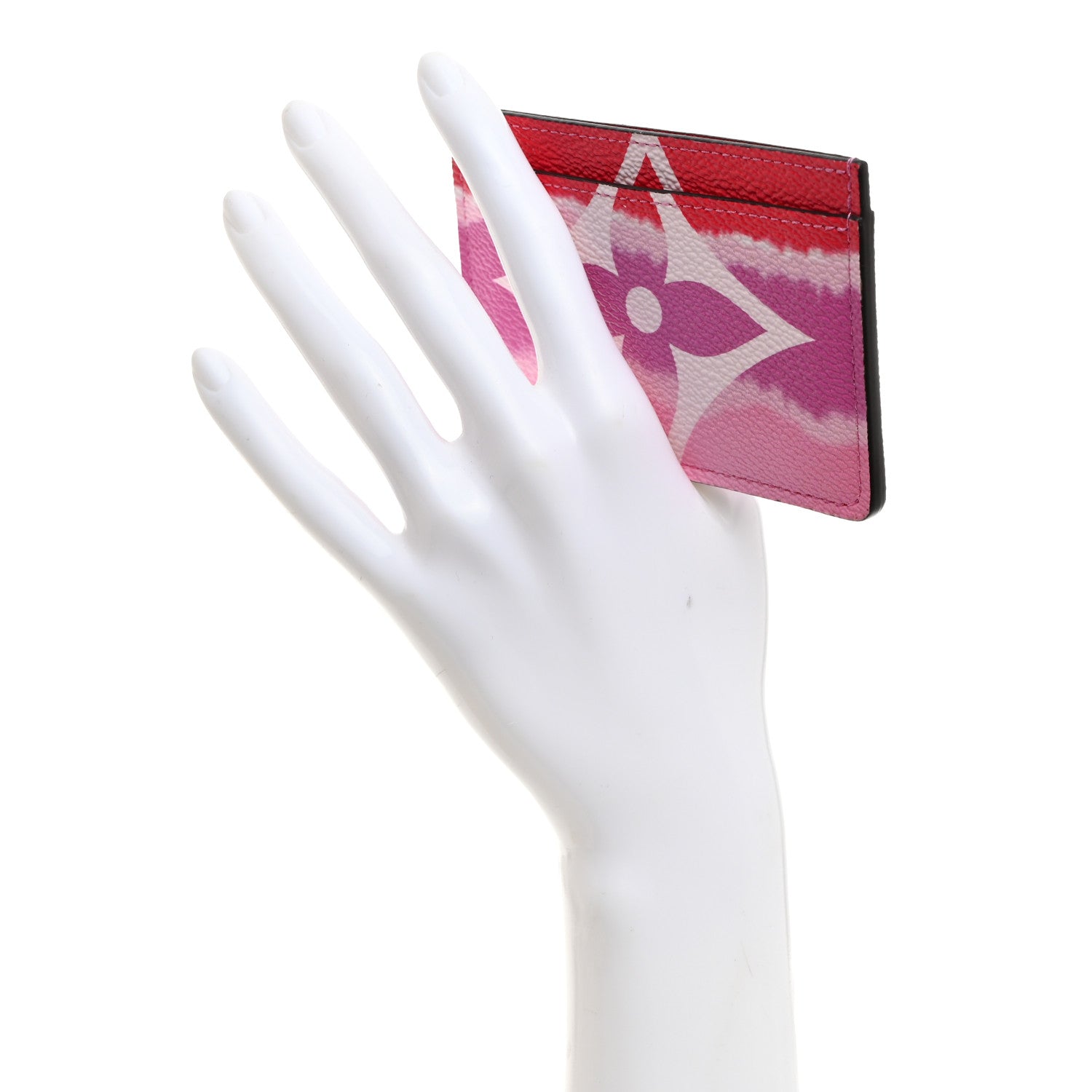 Louis Vuitton Monogram Escale Card Holder Rouge 2 of 7