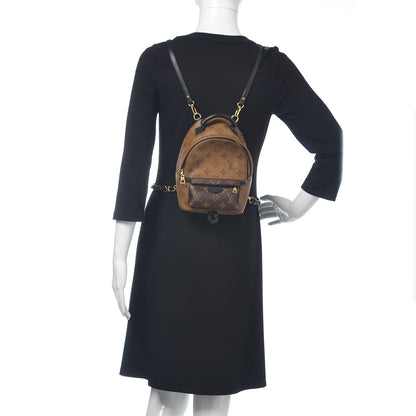 Louis Vuitton Reverse Monogram Palm Springs Backpack Mini 2 of 10