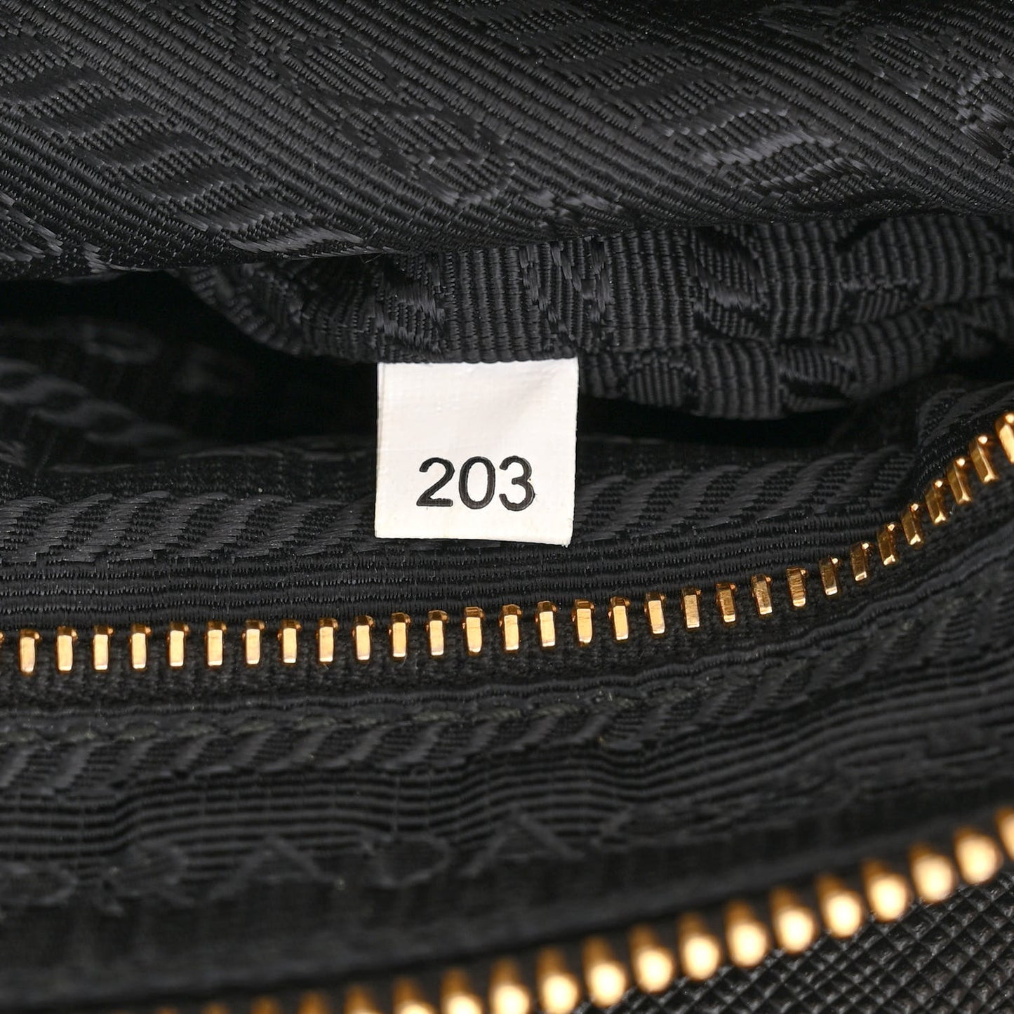 Tessuto Nylon Saffiano Crossbody Bag Black