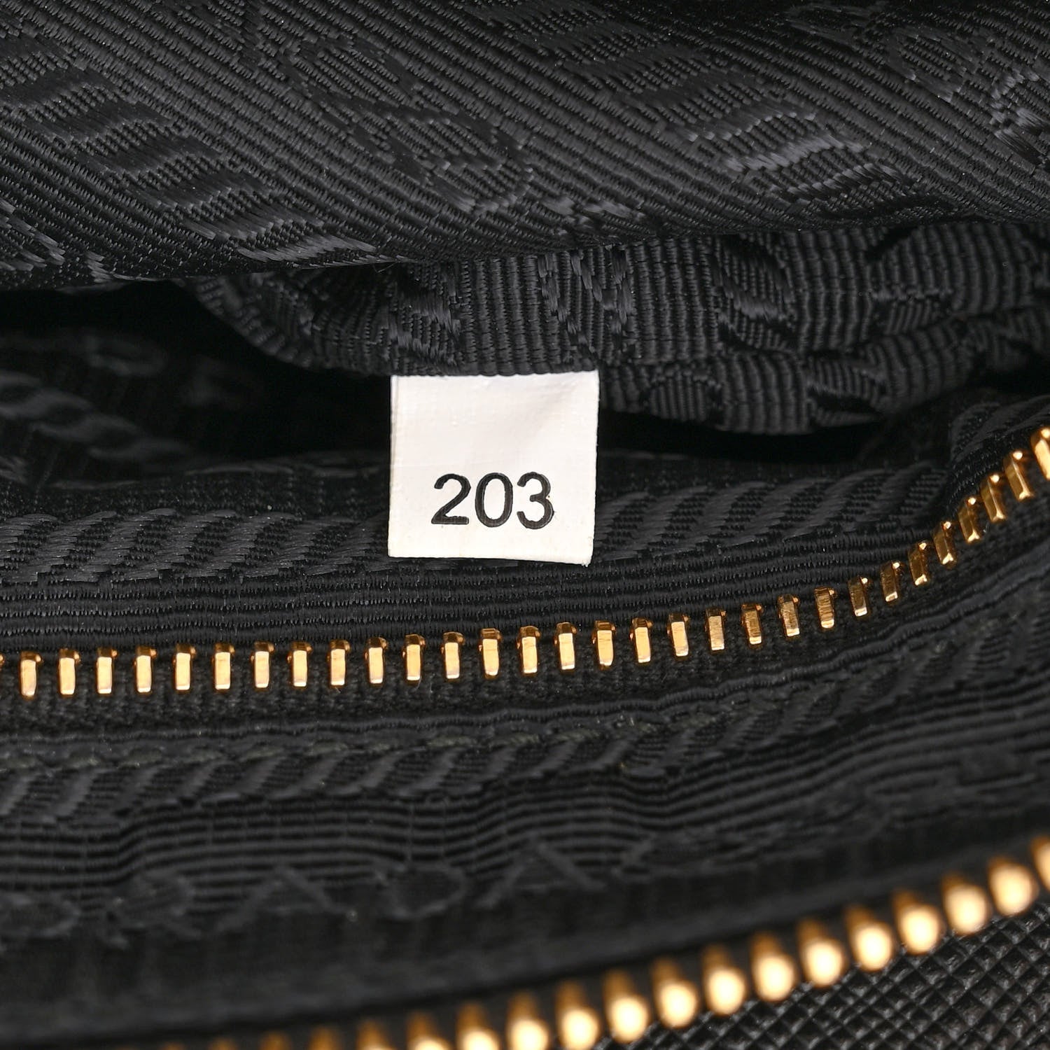 Prada Tessuto Nylon Saffiano Crossbody Bag Black 10 of 10