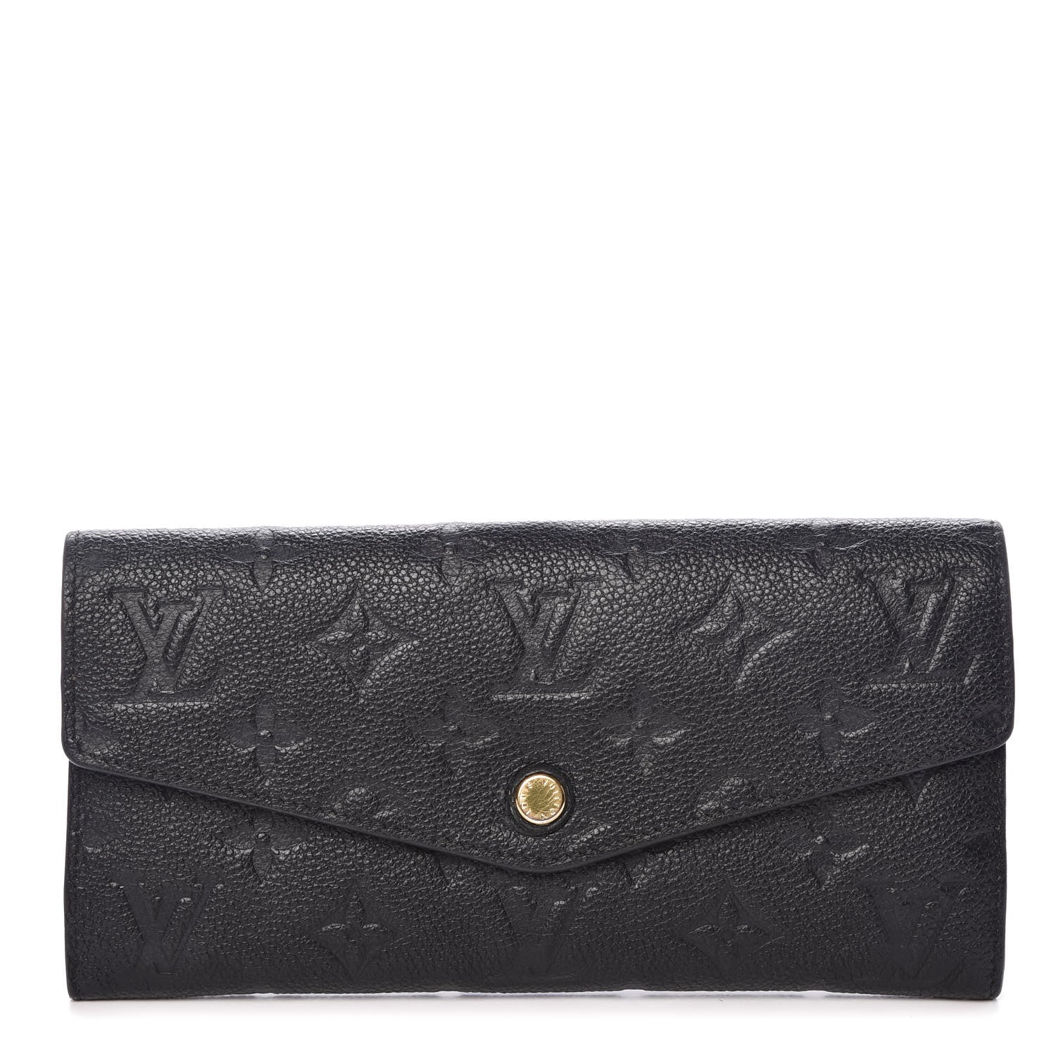 Louis Vuitton Empreinte Curieuse Wallet Black 1 of 15
