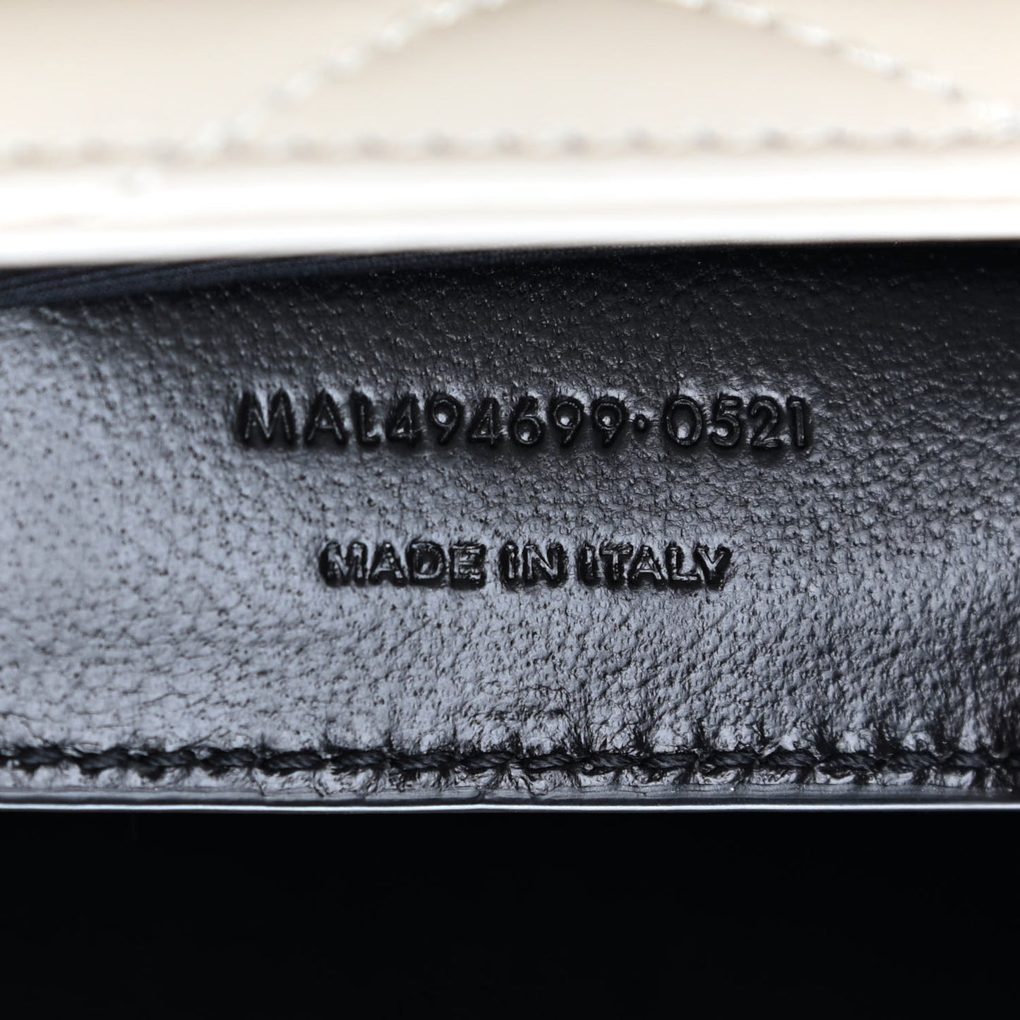 Calfskin Y Quilted Monogram Small Loulou Chain Satchel Crema Soft