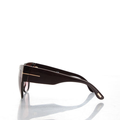 Tom Ford Acetate Anoushka Cat Eye Sunglasses TF371 Brown 2 of 4