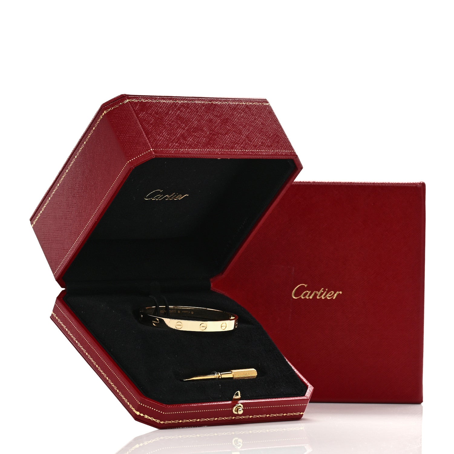 Cartier 18K Yellow Gold LOVE Bracelet 16 9 of 9