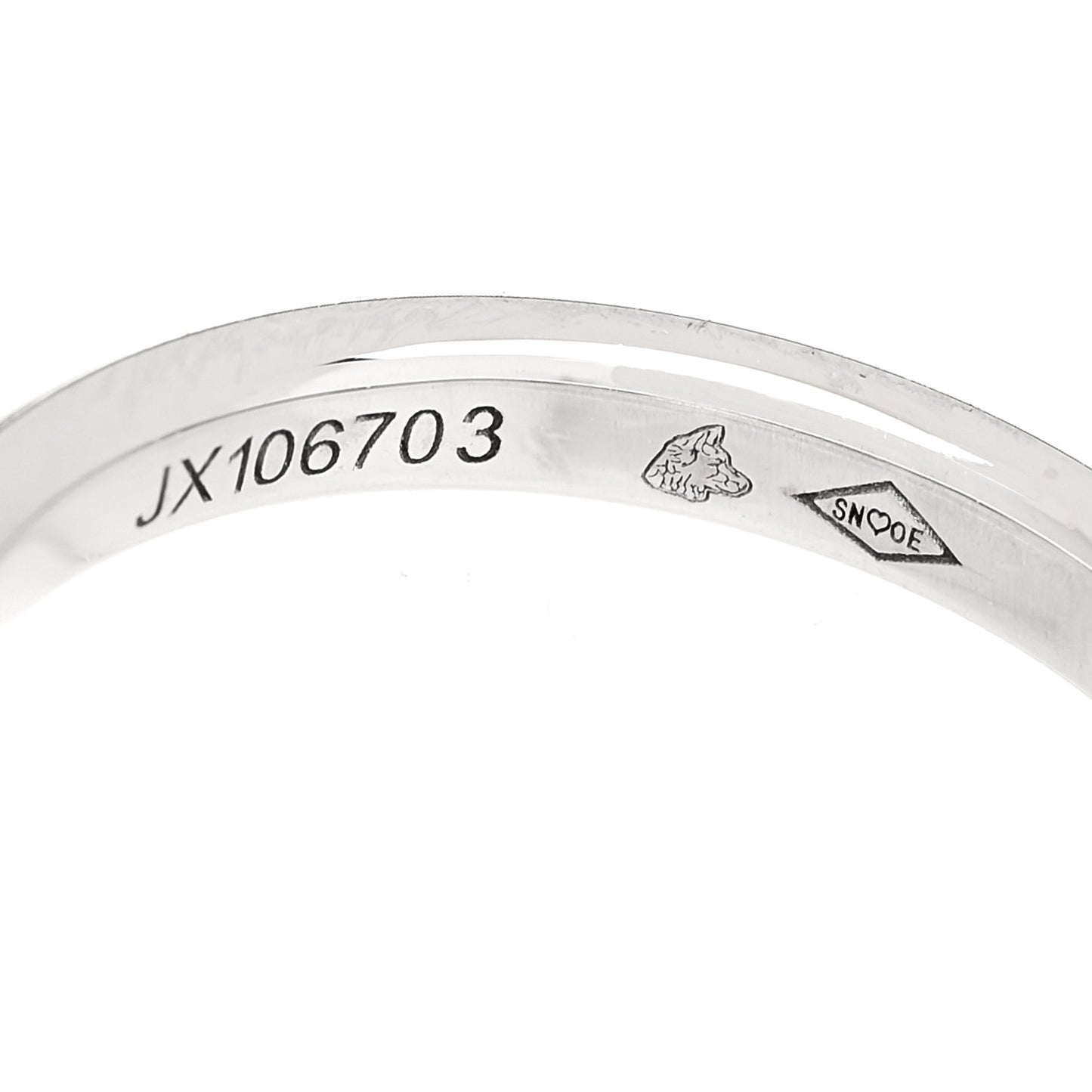 Platinum Diamond Tendrement Etoiles Wedding Band Ring 47 4