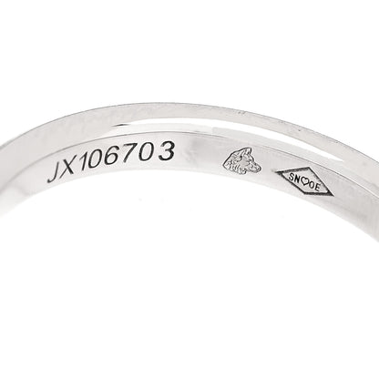 Van Cleef & Arpels Platinum Diamond Tendrement Etoiles Wedding Band Ring 47 4 5 of 5