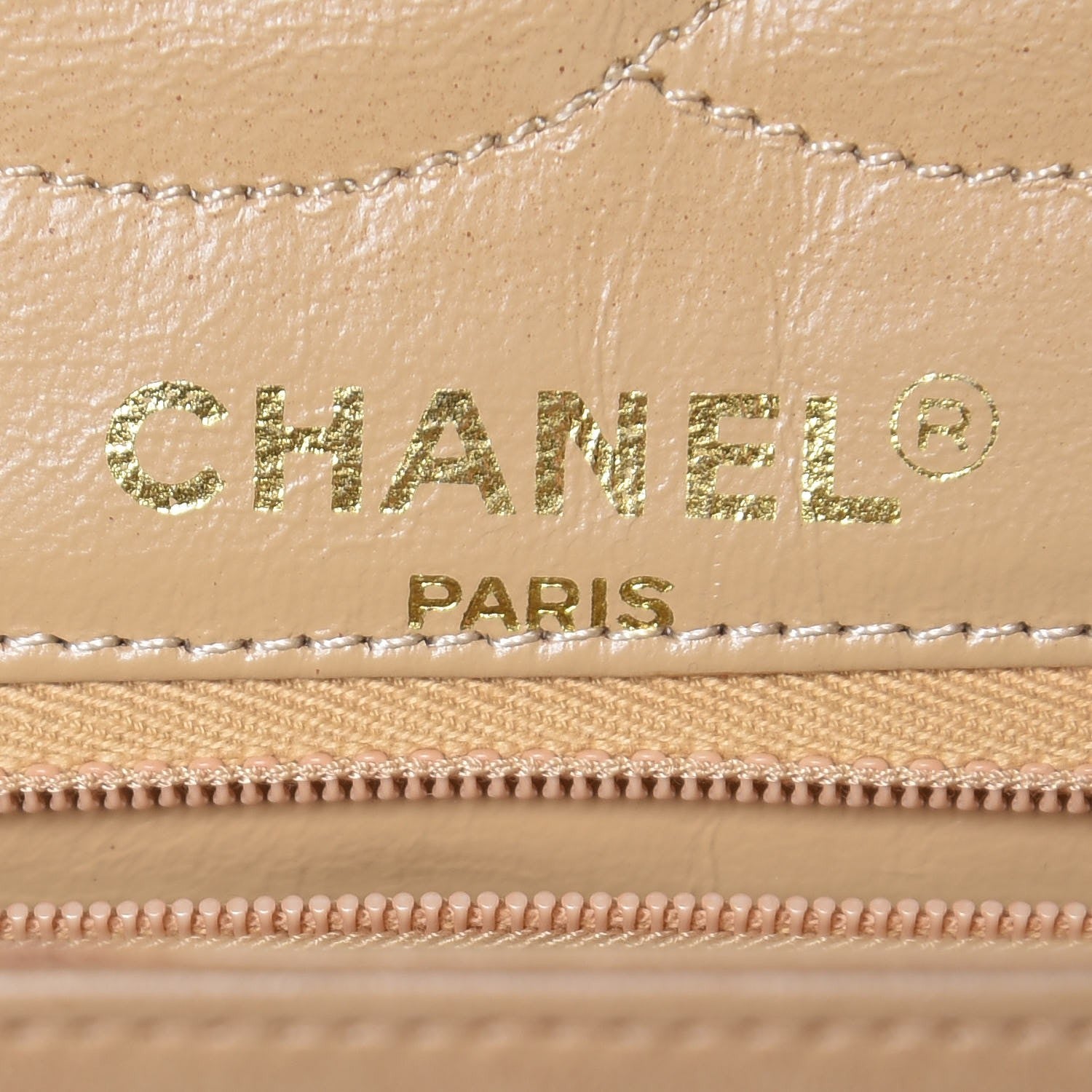 Chanel Lambskin Quilted Medium Single Flap Beige 7 of 22