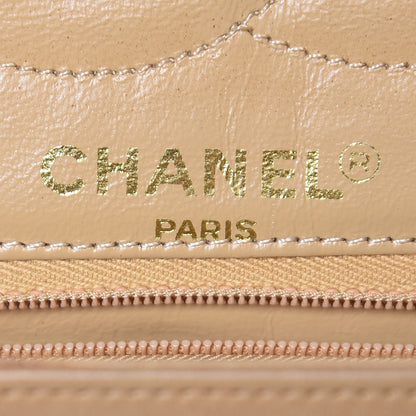Chanel Lambskin Quilted Medium Single Flap Beige 7 of 22