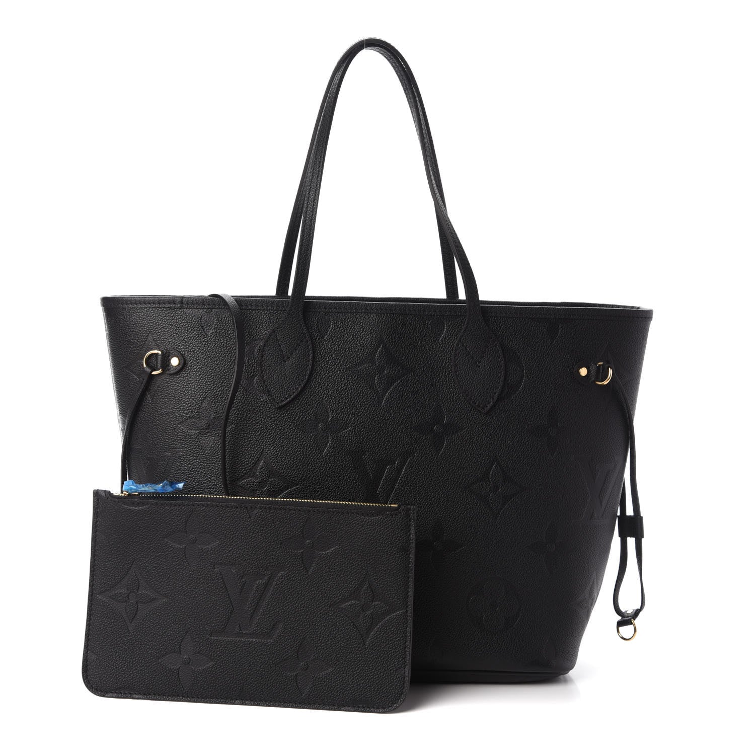 Louis Vuitton Empreinte Monogram Giant Neverfull MM Black 1 of 9
