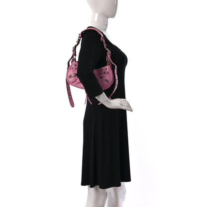Balenciaga Agneau Arena Le Cagole Shoulder Bag XS Rose 2 of 9