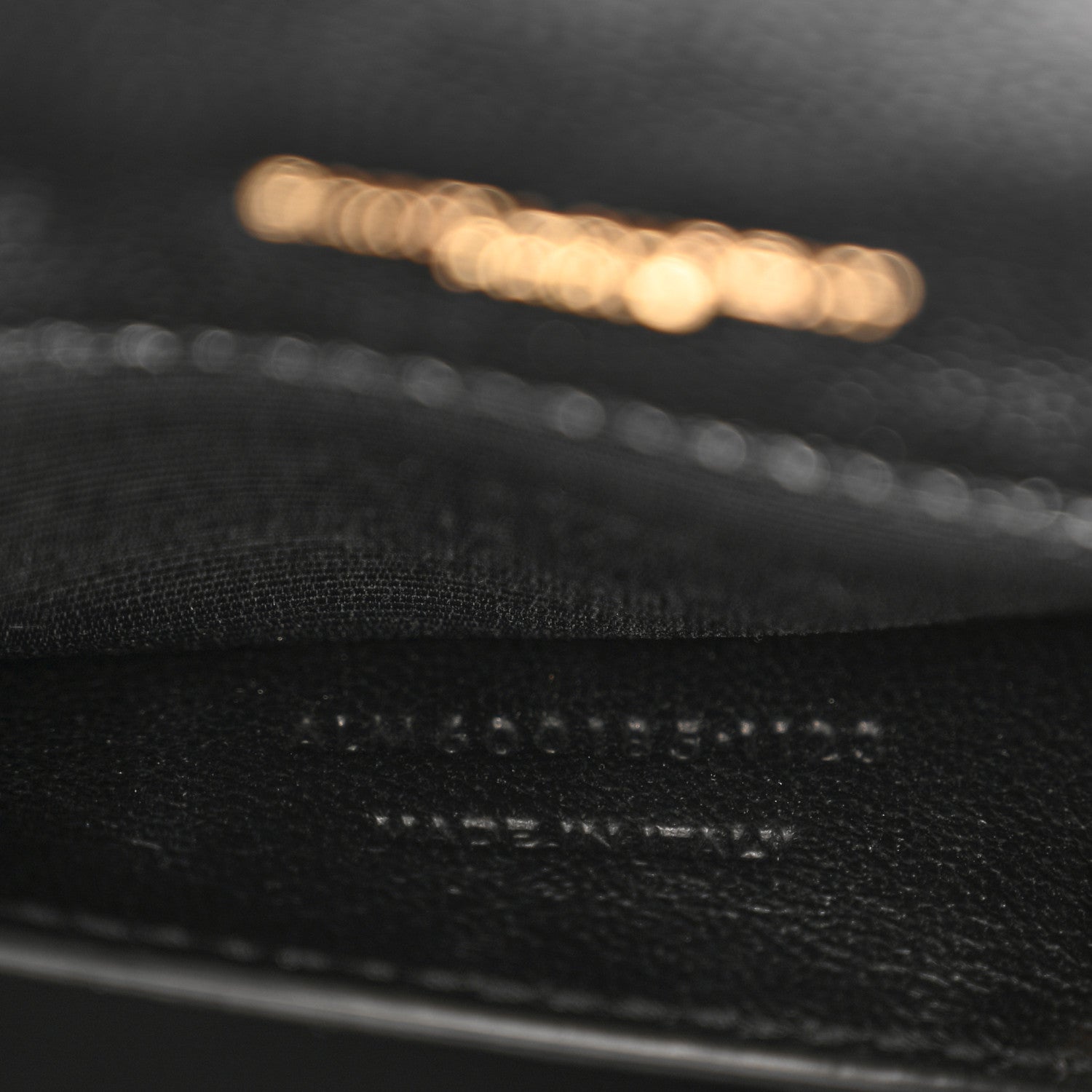 Saint Laurent Grain De Poudre Textured Mixed Matelasse Triquilt Medium Monogram Satchel Black 7 of 10