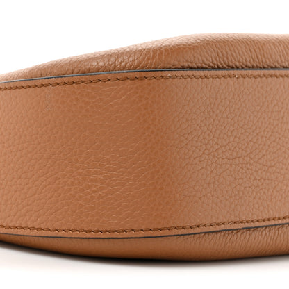 Prada Vitello Phenix Small Zippered Messenger Hobo Cammeo 9 of 9