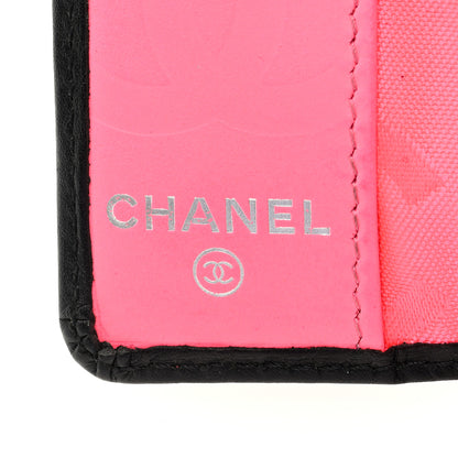 Chanel Calfskin Quilted Cambon 6 Key Holder Black 6 of 8