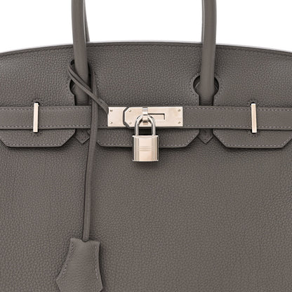 Hermes Togo Birkin 30 Gris Meyer 8 of 14