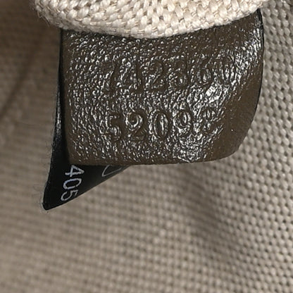 Gucci Sakai Be Green Calfskin Diagonal Stitched Small Blondie Shoulder Bag Craclet Brown 7 of 10