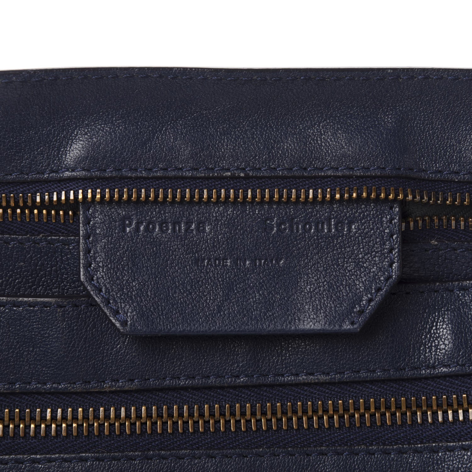 Proenza Schouler Lambskin Medium PS1 Satchel Midnight 8 of 11