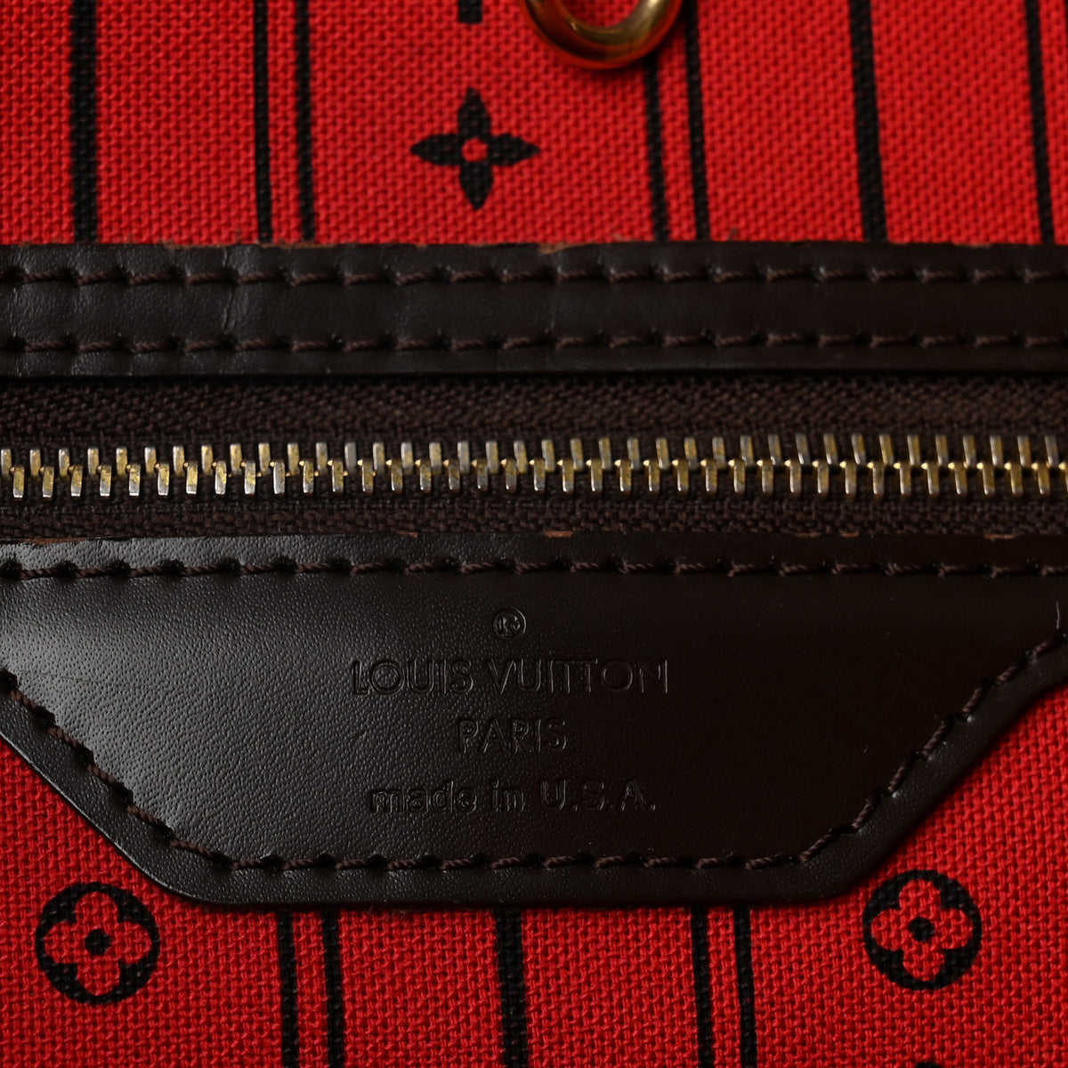Louis Vuitton Damier Ebene Neverfull GM 6 of 10