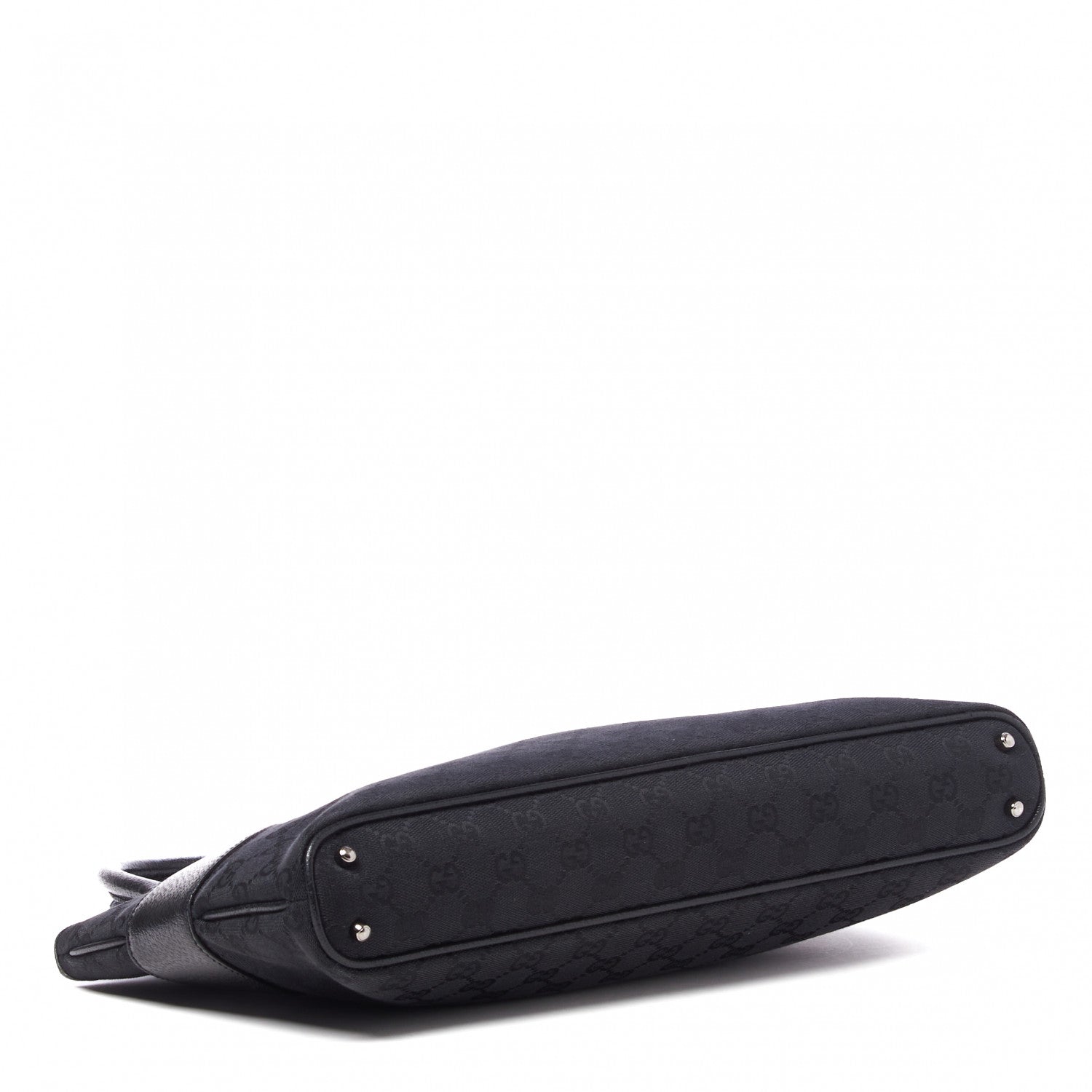 Gucci Monogram Shoulder Bag Black 3 of 7
